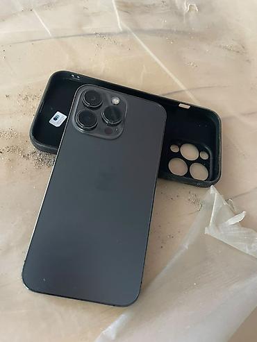 iphone cs max: IPhone 13 Pro, Б/у, 256 ГБ, Черный, Чехол, 84 % — 2