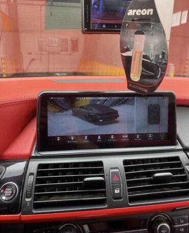 Другие детали салона: Монитор андроид на BMW X5 X6 e70 e71 Поддержка CarPlay Android Car