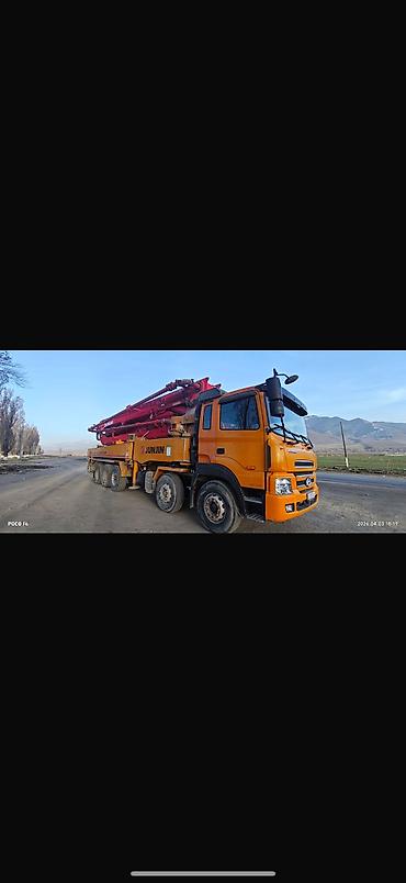 sprinter 315: Услуги автобетононасоса Город Каракол Ак-Суу, Туп, помпа, бетон — 4