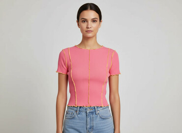 czerwona koszulka hm: House, Women`s top, size XS