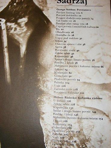 planika: George Seddon- PovrćarstvoHelena Radecka- Kuharska vještinaIzdavač — 2