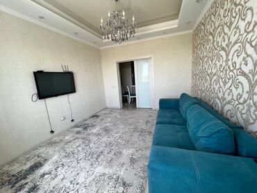 снять жилье в кыргызстане: 2 комнаты, 74 м², Элитка, 8 этаж, Евроремонт