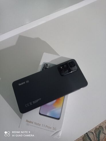 реплика телефоны: Redmi, Redmi Note 11 Pro Plus, Б/у, 128 ГБ, цвет - Синий, 2 SIM
