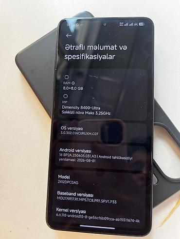 poco m6 pro 4g: Poco X7 Pro, 256 GB, rəng - Qara, Barmaq izi — 3