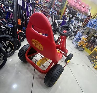 Детские электрокары: Uşaq pedaallı qokart – GTOYS Speedcar - Mexaniki pedaallı sürüş — 3