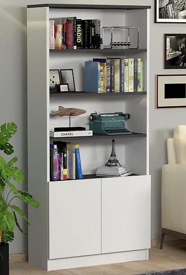 balkon skaf: Mətbəx üçün çoxfunksiyalı şkaf – rəfli və qapılı model - Ölçülər — 4