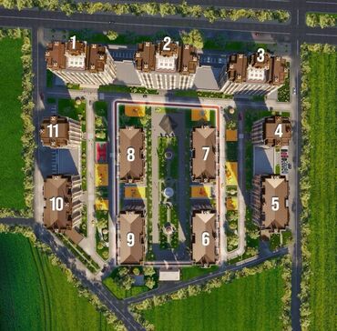 купить футбольное поле: 2 комнаты, 81 м², Элитка, 10 этаж, ПСО (под самоотделку)