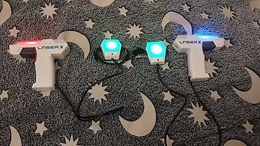 pive seti: Laser X Micro Blasters – 2 nəfərlik infraqırmızı lazer oyunu seti — 2