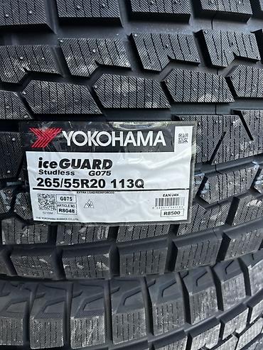 audi b6: Зимние фрикционные шины Yokohama iceGUARD G075 (без шипов) - Размер — 1