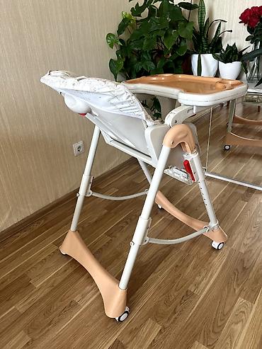 Yemək masaları, oturacaqları: 🔹 Çoxfunksiyalı uşaq yemək masası (brend məhsul) ✅ Vəziyyəti şəkildə — 5