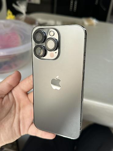 s 3: IPhone 13 Pro, Б/у, 256 ГБ, Графит, Защитное стекло, 76 % — 1