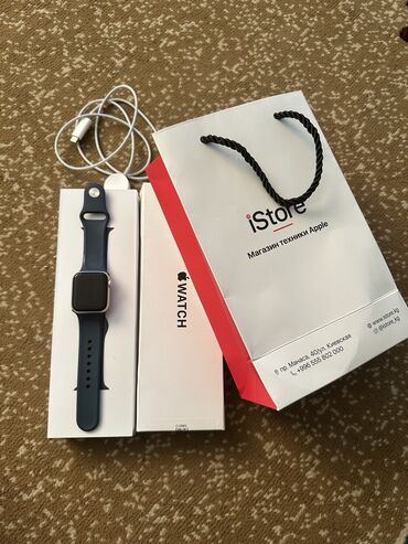 s 63: Новый Apple Watch SE (Gen2) 40mm silver al s blue SB s/m GPS Новый не