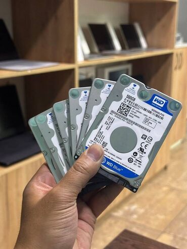 Жесткие диски, переносные винчестеры: Накопитель, Б/у, Western Digital (WD), HDD, 1 ТБ, 2.5", Для ноутбука