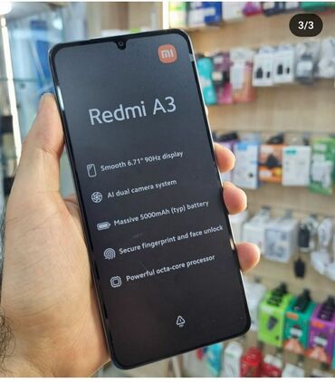 коробка redmi: Redmi, Redmi A2, Новый, 128 ГБ, цвет - Зеленый, В рассрочку, 2 SIM