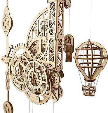 UGears Mechanical Models – Model Aero Clock (Wall Clock with Pendulum)