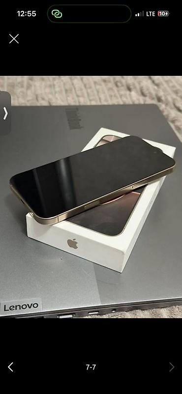 galaxy buds 3 pro бишкек: IPhone 15 Pro, цвет Natural Titanium (светлый титановый). Основные — 1