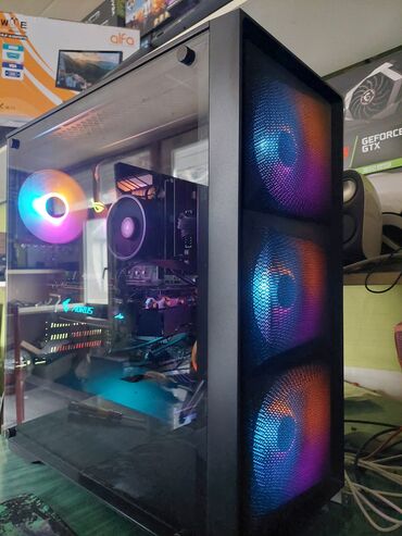 komputerle barter: Case Deepcool Plata Rog Strix B450 Cpu ryzen 5-3500 X Ram 32 Gb Ssd