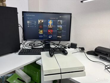 Техника и электроника: Продам PS4 FAT 3-ревизия один джойстик, все в идеальном состоянии