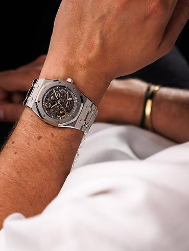 3d saat: Yeni, Qol saatı, Audermars Piguet, rəng - Gümüşü — 4