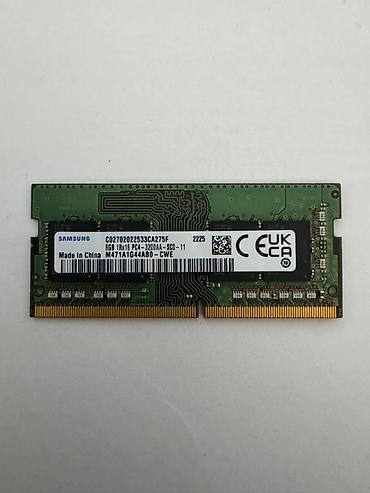 ddr3 8 gb notebook: Оперативная память Samsung 8GB SODIMM для ноутбуков - Тип: DDR4 — 1