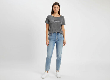 t shirty im dead inside: Gina Tricot, Футболка жіноча, розмір M