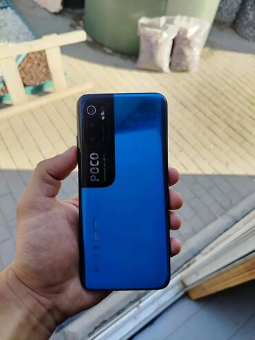 Chery: Poco M3 Pro 5G, 128 GB, rəng - Göy, Barmaq izi