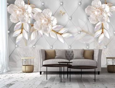 Ostali kućni dekor: NOVO 3D TAPETE CENA JE ZA JEDAN METAR KVADRATNI. Papirna 1400din jedan — 3