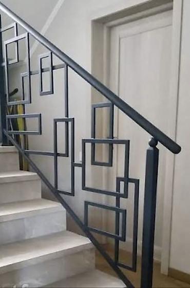 Готовые перила: Готовые перила, Материал: Металл, Для лестницы — 4