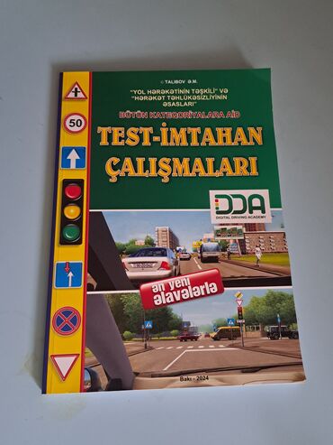Digər kitablar və jurnallar: "Talıbov" sürücülük test-imtahan çalışmaları kitabı (2024) Qısa