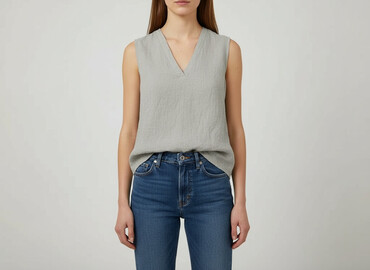 bluzki w serek plus size: OPUS, Жіноча блуза, розмір M