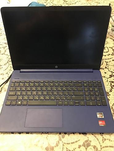 diz ustu notbuk: HP Laptop 15s-eq1194ur – mavi korpuslu, yüngül və gündəlik istifadə — 1