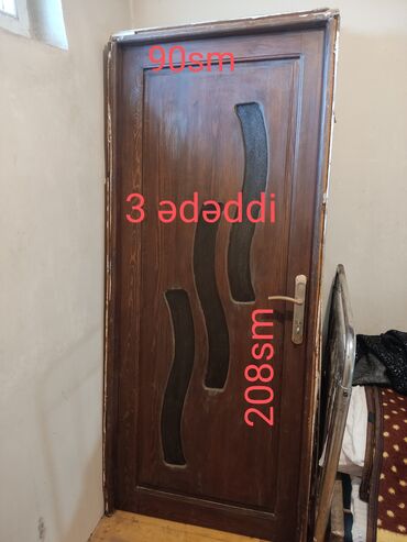 plasdik qapi: Для квартиры Б/у Входная дверь 90х205 см С петлей, C гарантией, Платная установка, Самовывоз, Платная доставка