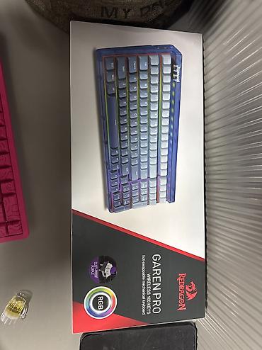 keycap: Məhsul: Redragon Garen Pro – Simsiz mexaniki klaviatura (100 düymə) — 3