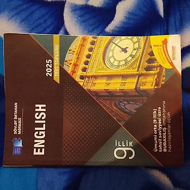 Testlər: Məhsul: “English – 2025 Test Toplusu” (Dövlət İmtahan Mərkəzi nəşri) — 1