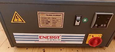 metal boru: Energy Tesla servo tipli gərginlik stabilizatoru satılır. Qurğu AC — 9