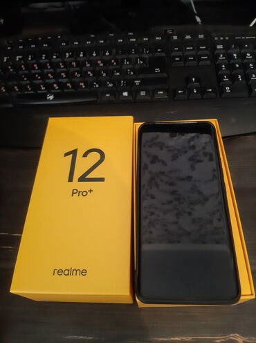 реалми 9про: Realme 12 Pro+, Колдонулган, 256 ГБ, түсү - Көк, 2 SIM