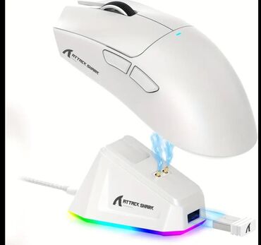 компьютерные мыши microsoft: ATTACK SHARK X11 Superlight: 59 г беспроводная с 2,4G, RGB-подсветкой