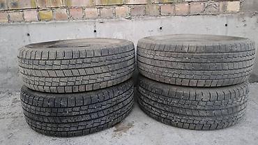 Шины: Комплект зимних шин лексус 470 Goodyear UltraGrip (4 шт.) - Размер — 1