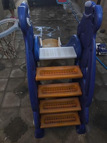 lalafo usaq manejleri: Uşaq üçün çoxfunksiyalı ev tipli slayd komplekti - Material: qalın — 4