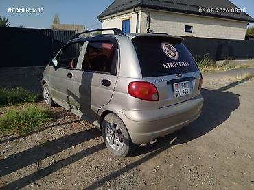 мото каракол: Daewoo Matiz: 2003 г., Хетчбек — 2