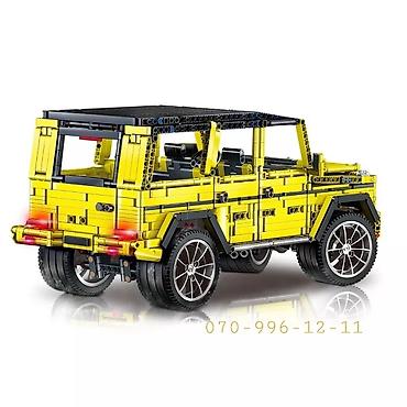 maşın oyuncaqları: Gelandewagen Lego Konstruktor "Pultlu, matorlu Oyuncaq Maşın " 🚙 — 3