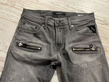 Farmerke: Replay-Jondrill-Slim Fit-Muske farmerke-Vrhunski model — 9