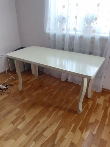 stol stul 2 ci əl: Гостиный стол, Б/у, Нераскладной, Прямоугольный стол, Азербайджан