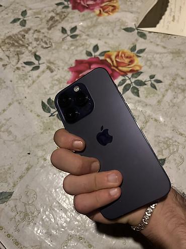 iphone 11 qiyməti: IPhone 14 Pro, 128 GB, Deep Purple, Face ID — 9