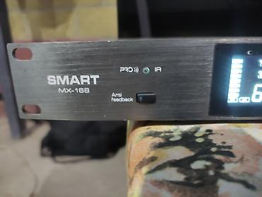 меняю на сабвуфер: СРОЧНО!!!Беспроводная микрофонная система SMART MC-100 (UHF, двойной — 5