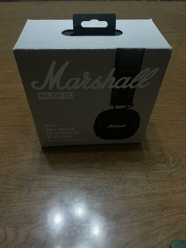 купить беспроводные наушники marshall: Marshall Major IV — беспроводные накладные наушники Основные