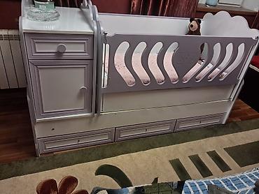 Beşiklər: Oğlan və qız üçün, İşlənmiş, Dördbucaq, Beşik, Dəst ilə, Matras ilə, Yellənmə mexanizmi ilə — 3
