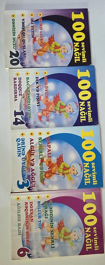 qurd: Məhsul: “100 Sevimli Nağıl” seriyası – uşaq nağıl kitabçaları (4 ədəd) — 1