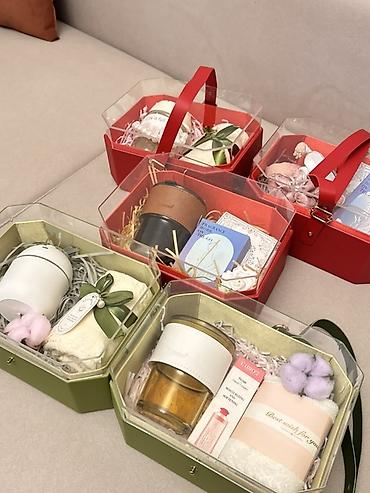 Подарочная упаковка: Подарочные наборы в стильных коробках-сумках - Готовые композиции в — 1