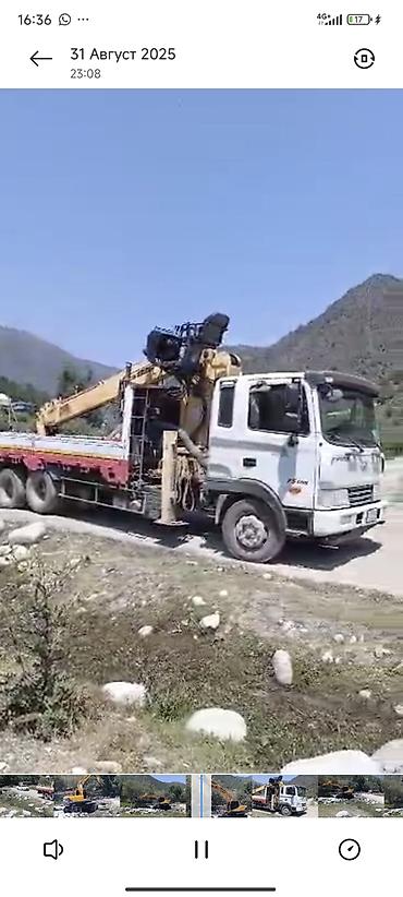 Услуги манипулятора: Стрела 23 м, 8000 т, Борт 15000 кг — 8